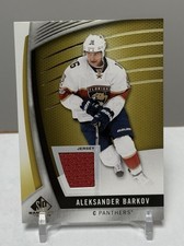 2017-18 SP Game Used Edition Gold Jersey Aleksander Barkov #21