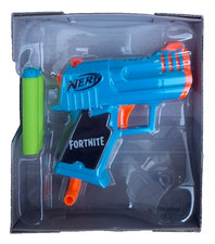 NERF FORTNITE MICROSHOTS MICRO HC-R TOY BLASTER + 2 ELITE DARTS BRAND NEW NO BOX