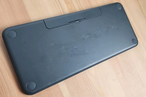Logitech K380 Bluetooth Wireless Keyboard PC iPad Android iOS Tablet Grey - 第 2/7 張圖片