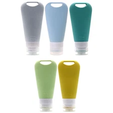 Refillable Bottle 90ml Silicone Lotion Container Cosmetic Lotion Refillable