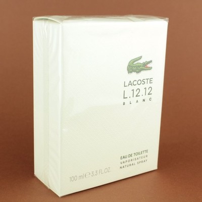 Lacoste L.12.12 Blanc Eau de Toilette EDT Spray 100 ml