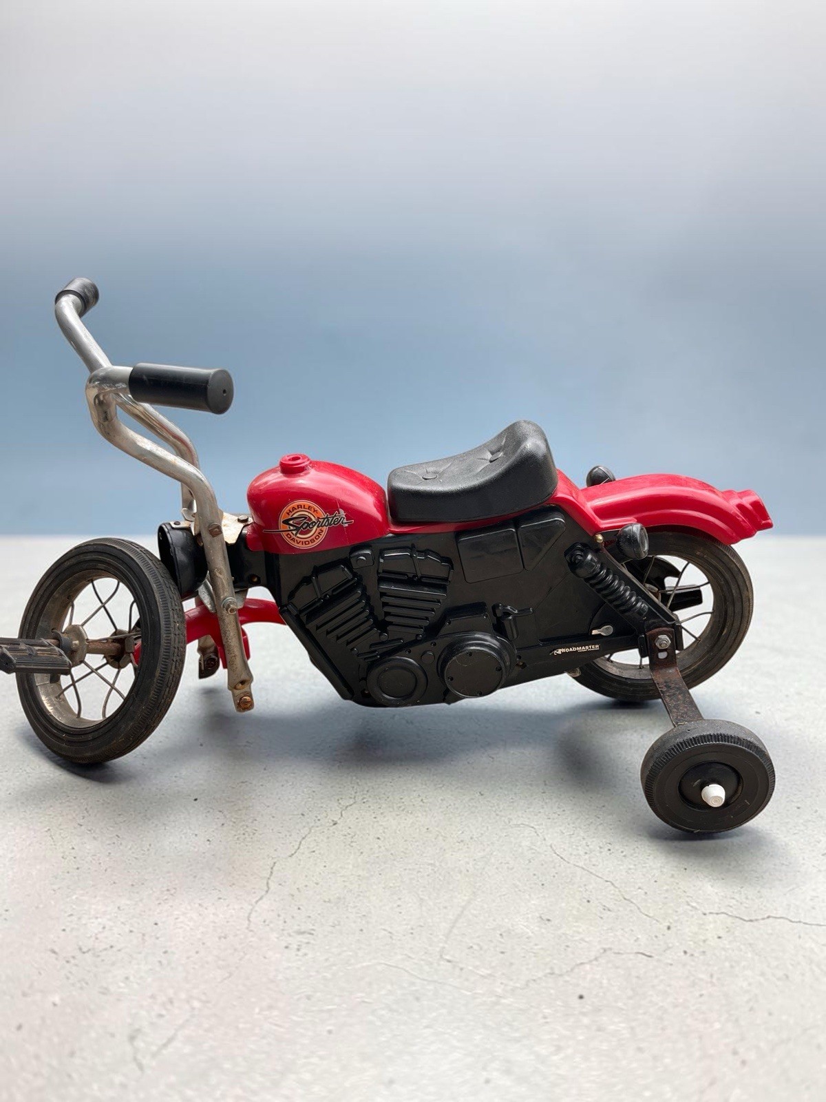 Vintage Harley Davidson Sportster Kids Bicycle For Parts