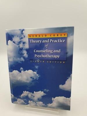 Gerald Corey Theory Practice Counseling Psychotherapy 8th Hardcover Brooks/Cole