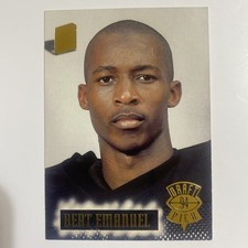 1994 Stadium Club Bert Emanuel RC #379 Atlanta Falcons Rookie Card NM. rookie card picture