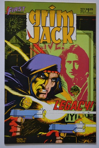 Grim Jack # 4 November 1984 VF First Publishing Comics