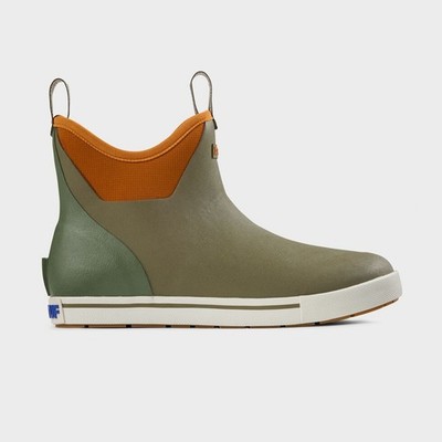 Men's XtraTuf Camp 6'' Fleece Lined Ankle Deck Boots - SALE 50% - Free Ship.