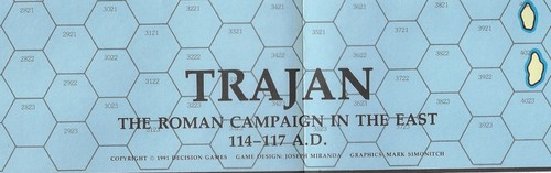 Strategy & Tactics S&T#145 Trajan - The Roman Campaign in the East unpunched - Bild 6 von 14