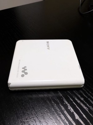 Sony MZ-E630 White walkman portable MD player Used Japan Tested