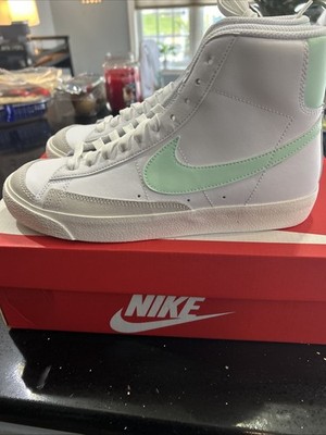 New Youth Kids Nike Blazer Mid 77 GS Sneakers Size 6.5Y White Mint