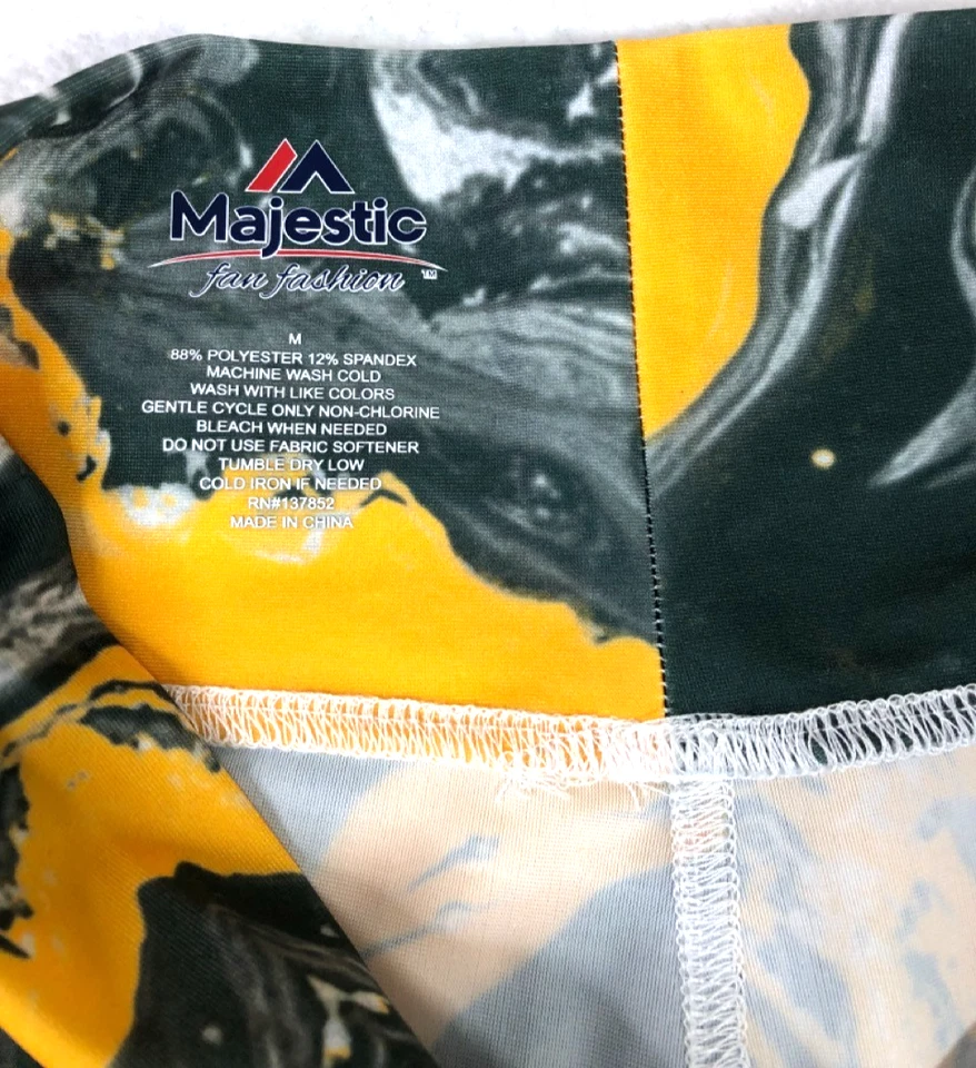 Majestic Green Bay Packers NFL Leggings Pantalones de Yoga Para Mujer Talla M Foto 4 de 4