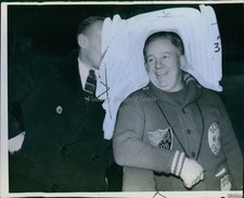 1934 Detroit Jack Adams Coney Smythe 8X10 Historic Original Vintage Press Photo