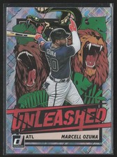 2021 Donruss #UNL11 Marcell Ozuna Unleashed Diamond