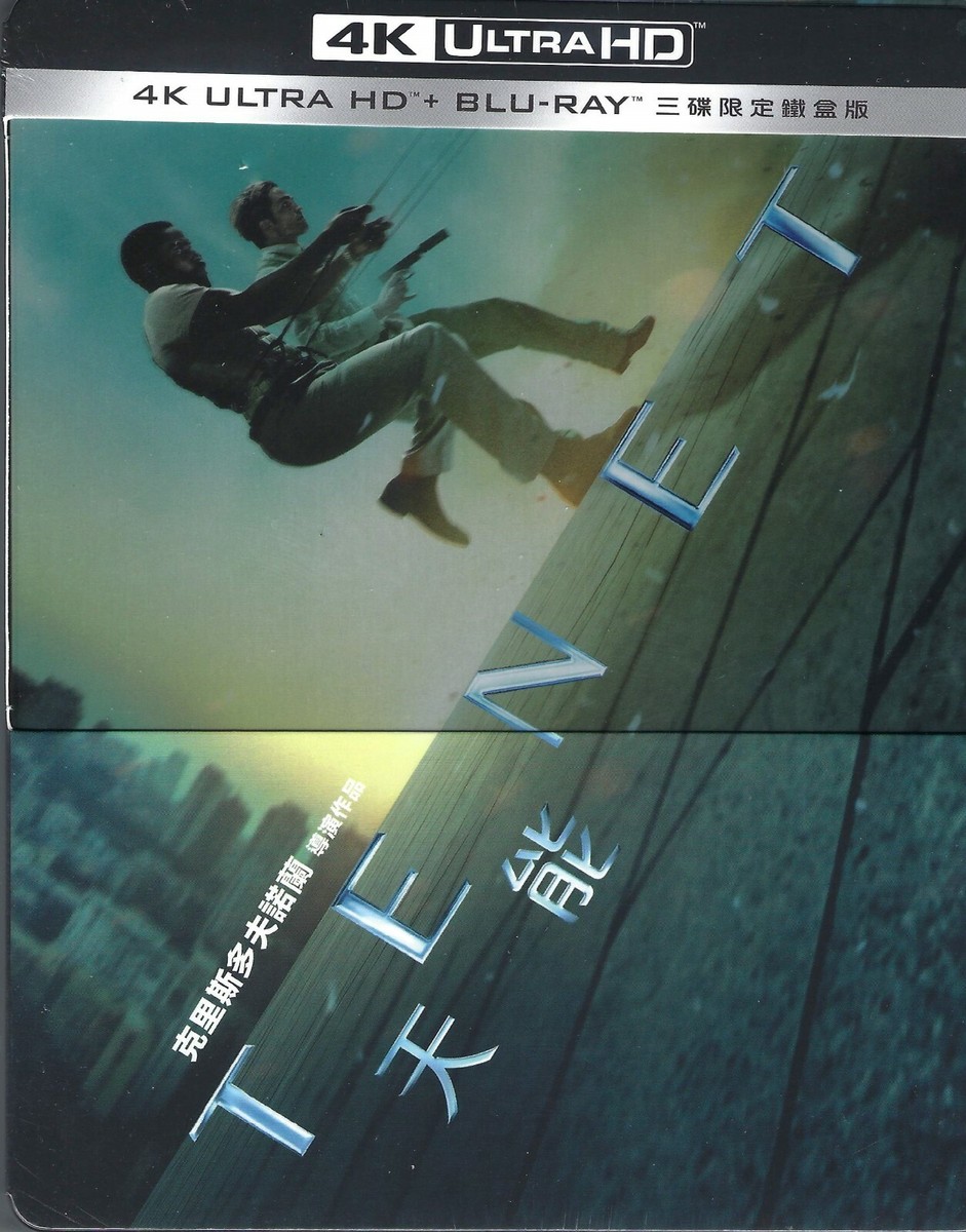 Tenet 3-Disc Limited Edition 4K UHD SteelBook w/Booklet (Region