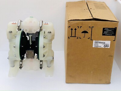 Ingersoll Rand Aro 6661A3-344-C Air Operated Double Diaphragm Pump 1'' PP
