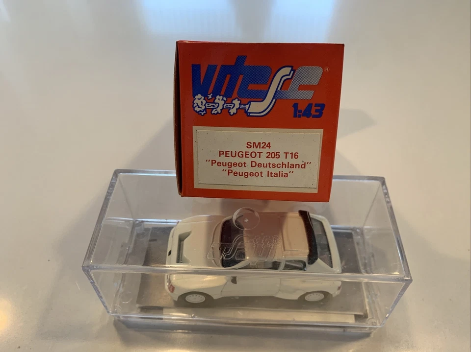 Vitesse SM24 Peugeot 205 T16 "peugeot Deutschland" "peugeot italia" - Immagine 2 di 4