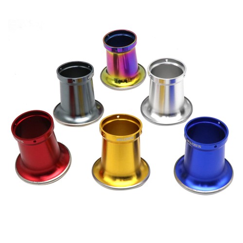 Carburetor 55mm Velocity Stack w/ Net Mesh Screen Air Filter Cup for Dirt Bike - Picture 1 of 17