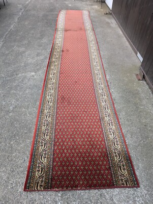 Orientteppich Teppich Retro Carpet Kelim Rug Läufer 510 x 90 Vintage K39