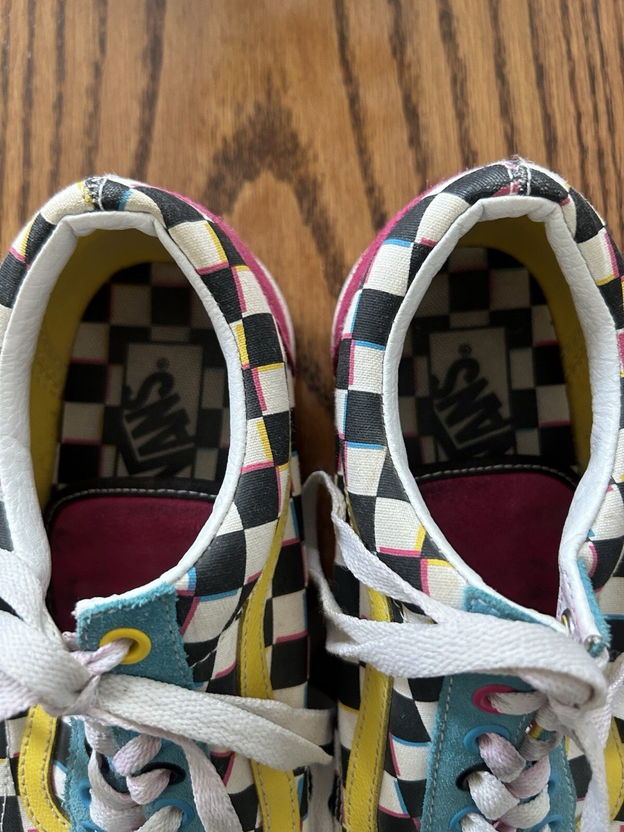 VANS 80s Style Throwback Old Skool Womens 9 Mens 7.5 Skate Shoe