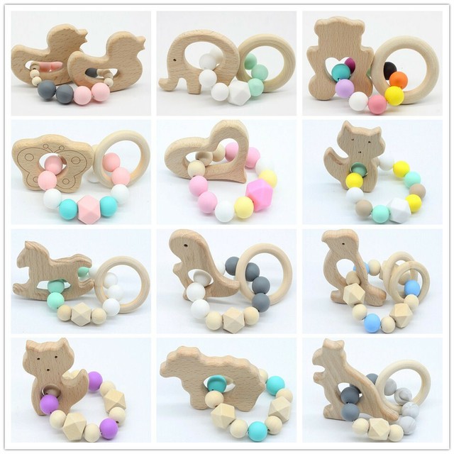 teething rattle toy