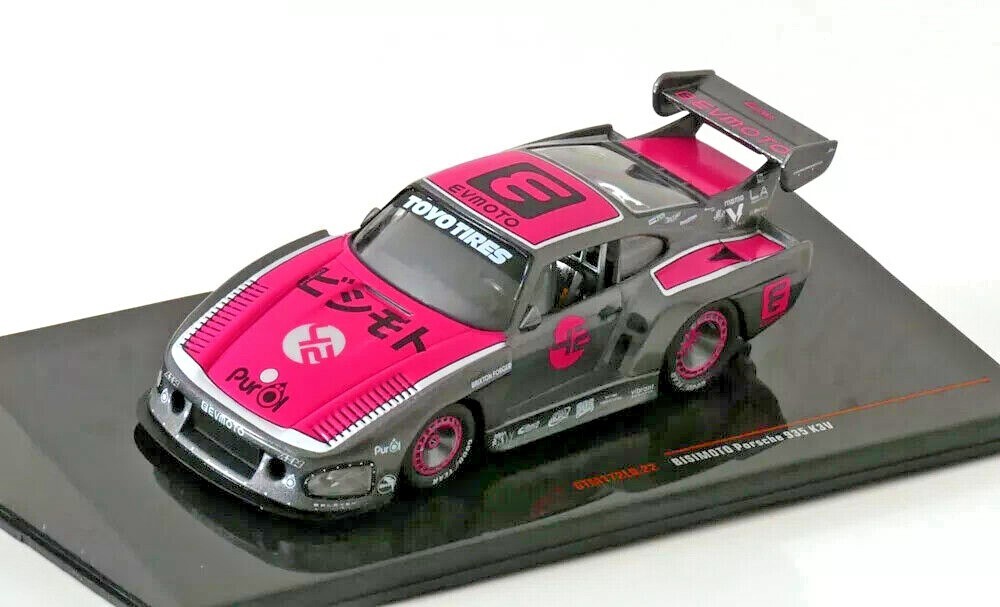 チュンチュンさん専用 AMR (1/43) ポルシェ 935 K3 Porsche 935 K3V Bisomoto 1980 Pink Grey Ixo Gtm172Lq 1:43