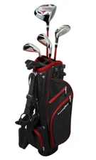 PowerBilt Junior Boys' Ages 12+ Red Series Complete Golf Club Set