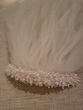 Beautiful White 30-inch Wedding Veil