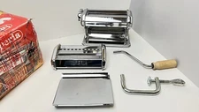New Imperia Pasta Maker Machine SP-150 Made In Italy Heavy Duty Stainles Steel