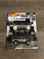 B ∞ Hot Wheels Premium 2021 Fast & Furious: Furious Fleet ∞ 2020 Jeep Gladiator