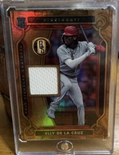 Elly De La Cruz JERSEY ROOKIE CARD 2023 Gold Standard  REDS