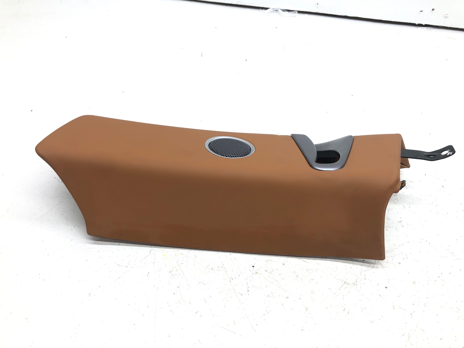 2017-2020 FERRARI GTC4LUSSO LEFT UPPER B-PILLAR TRIM PANEL COVER CUOIO LEATHER