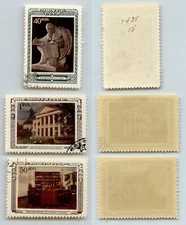 Russia USSR 1950 SC 1435-1437 used. rtc8664