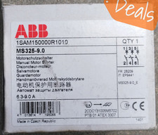 1PC New ABB Manual Motor Starter MS325-9 1SAM150000R1010