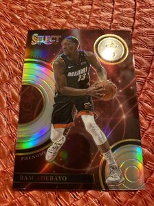 2017-18 Panini Select Bam Adebayo RC Phenomenon Silver Heat SSP 🔥Beautiful Card