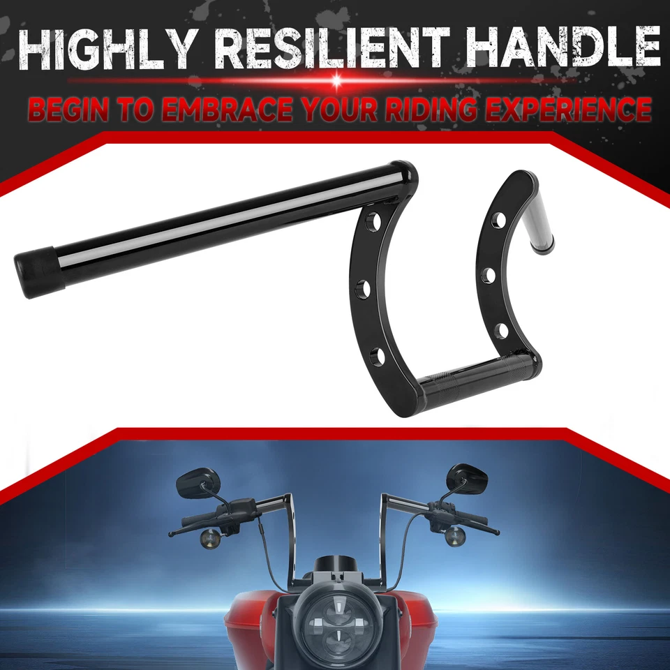 Manillar de motocicleta de 1" 25 mm barras de arrastre para Victory Vegas 8 bolas Cross Country Foto 4 de 4