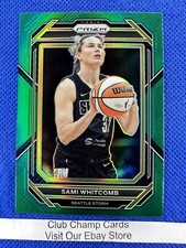 2023 #31 Sami Whitcomb WNBA Panini Prizm Basketball Green Prizm Storm