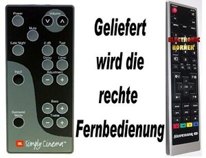 jbl esc333 remote control