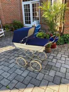 navy blue pram