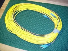 86 Ft SC-SC SMF Single Mode Fiber Optic Cable Duplex SC to SC NEW