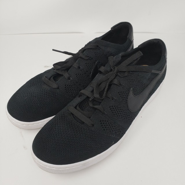 nike tennis classic white black