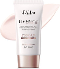 D'Alba Italian White Truffle Waterfull Tone-Up Sun Lotion SPF50+PA++++, Vegan Hy