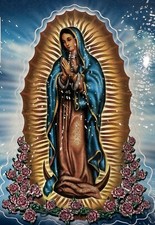 VIRGIN MARY VIRGEN DE GUADALUPE STICKERS AND DECALS
