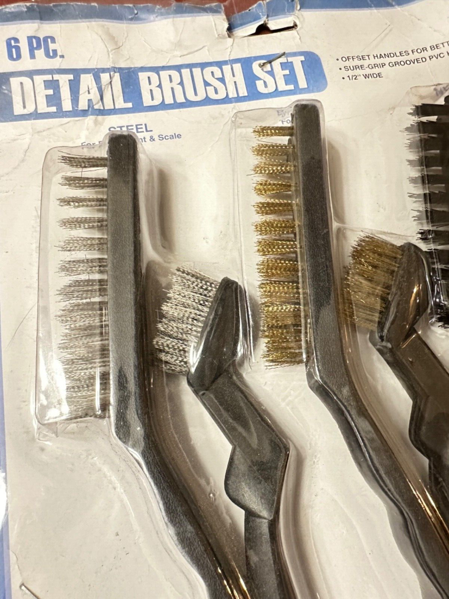 NEW Harbor Freight 6 Pc Steel, Nylon & Brass 9