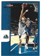 D 2001-02 Fleer Maximum Basketball Wally Szczerbiak #99 NRMT