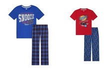 New Max  Olivia Boys Shirt and Pant Pajama Set Choose Size  Color MSRP 40