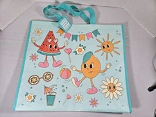 XL Reusable Shopping Tote Bag Summer Fruit New