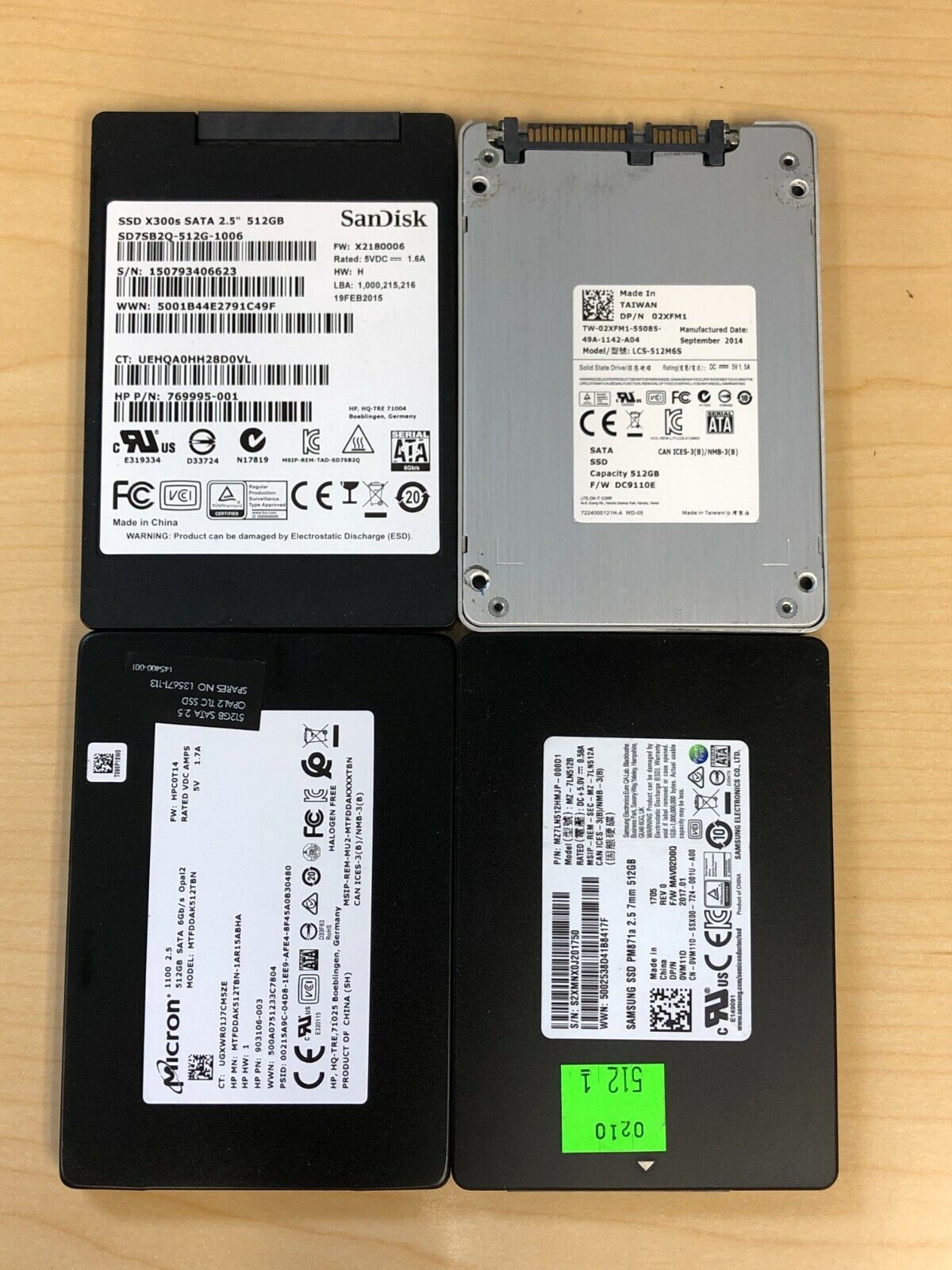 舗 新品.未使用 usparner 2.5 SSD 512GB 3個 送料無料 econet.bi