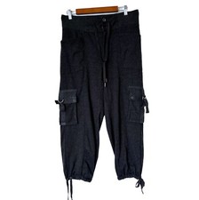 Free People Gray Baggy oversized Cargo pants Size S