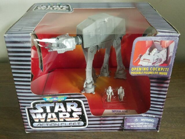 1996 Galoob Star Wars Micro Machines Action Fleet Alpha Series Imperial At-at Nr for sale online