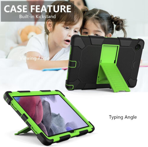 Samsung Galaxy Tab A8 10.5 2021 2022 Tablet Shockproof Heavy Duty Case Black - Picture 2 of 5