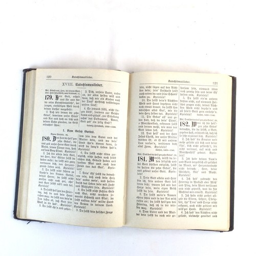 Antiquarian Lutheran Hymnal in German Lutheran Church Kirchengesangbuch Missouri - Picture 5 of 10